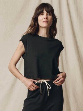 The Great The Square Tee Almost Black Size Small